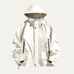 The New York Men's Waterproof Windbreaker - Lightweight Hooded Jacket