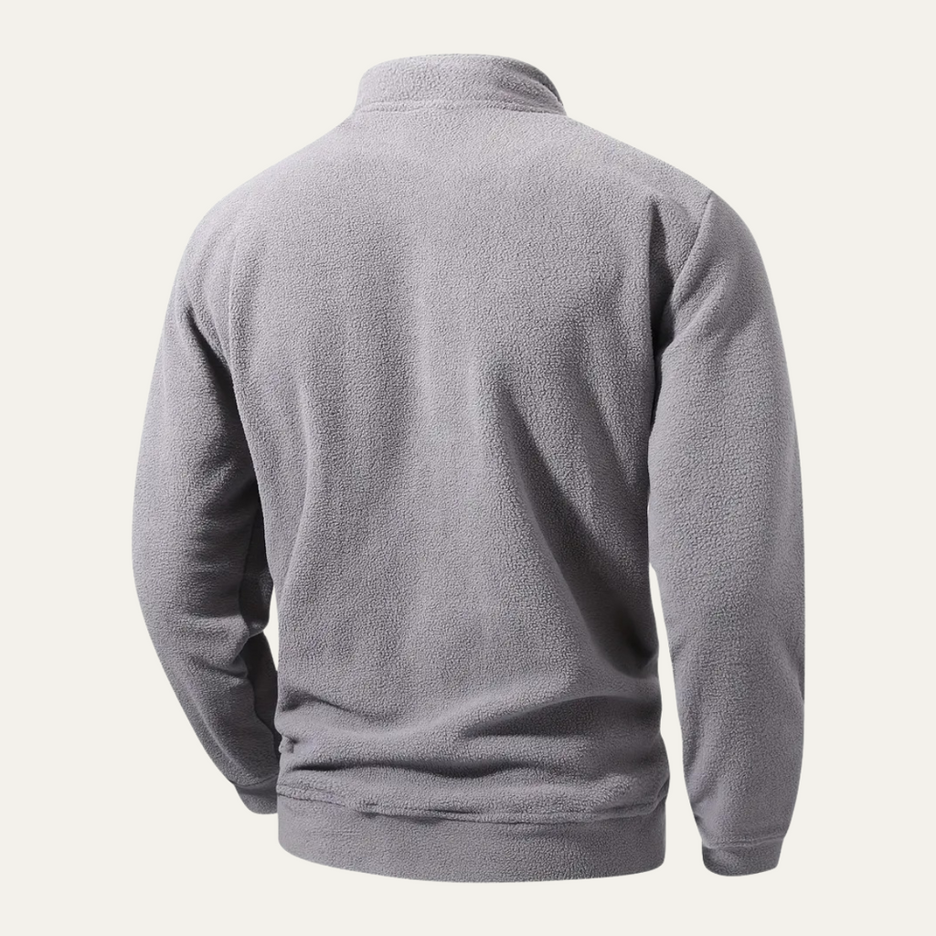 The Montrose Men's Casual Half Zip Sherpa Pullover