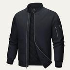The Aldridge Men's Lightweight Zip Up Bomber Jacket