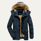 The Westminster Men's Warm Winter Parka Jacket with Fleece Lining