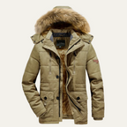 The Westminster Men's Warm Winter Parka Jacket with Fleece Lining