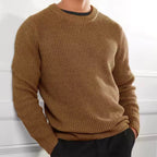 The Tokyo Merino Wool Ribbed O-Neck Jumper