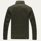 The Aberdeen Men's Trendy Cargo Cotton Jacket with Pockets
