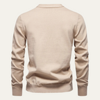 The Dulwich Men's Casual V Neck Button Up Knit Cardigan