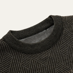 The Swansea Men's Winter Fleece Lined Velvet Jumper