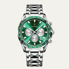 The Dubai Men’s Luxury Stainless Steel Waterproof Watch