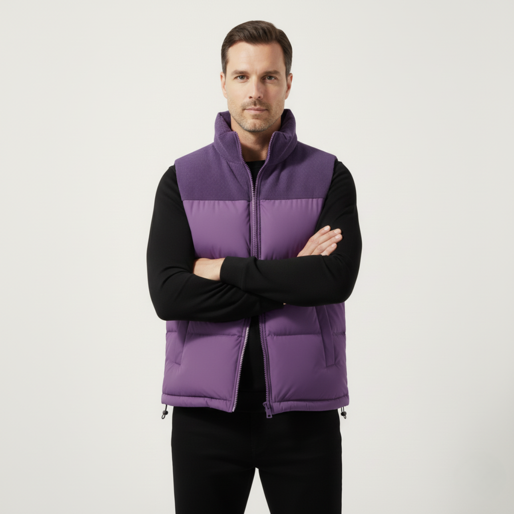The Port Isaac Stylish Quilted Puffer Men's Gilet