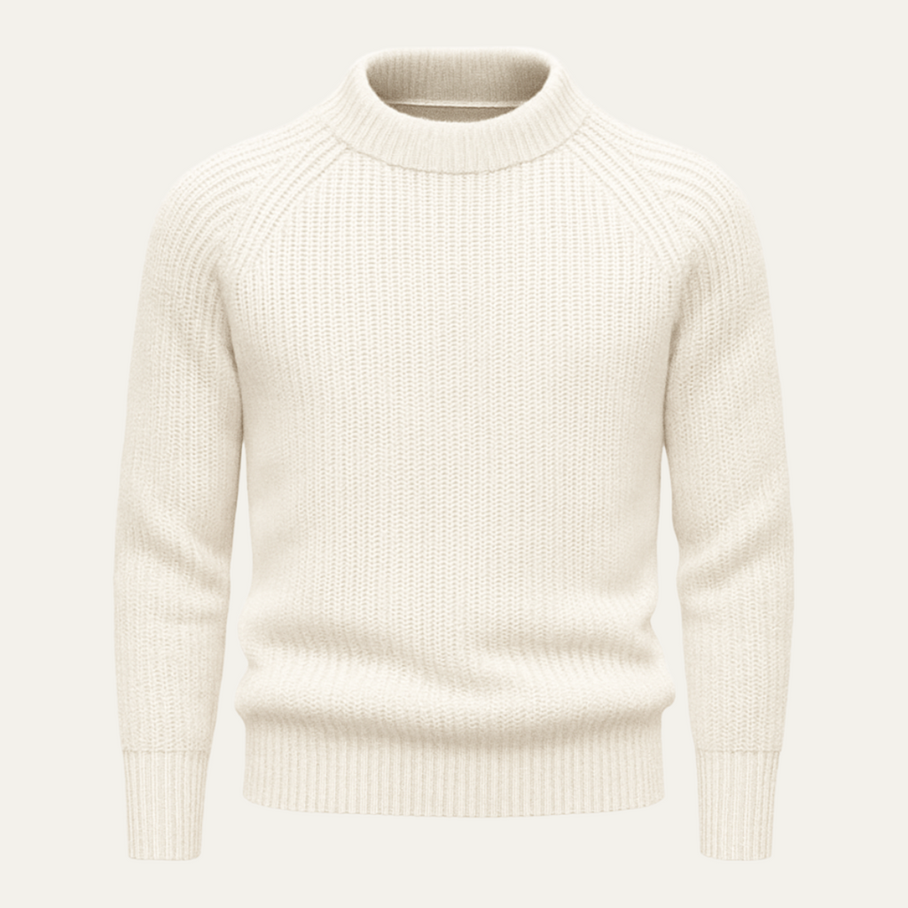 The Ely 100% Cashmere Crewneck for Men