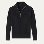 The Oslo Quarter Zip Jumper for Men - Old Money