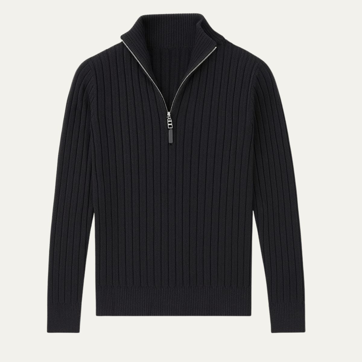 The Oslo Quarter Zip Jumper for Men - Old Money