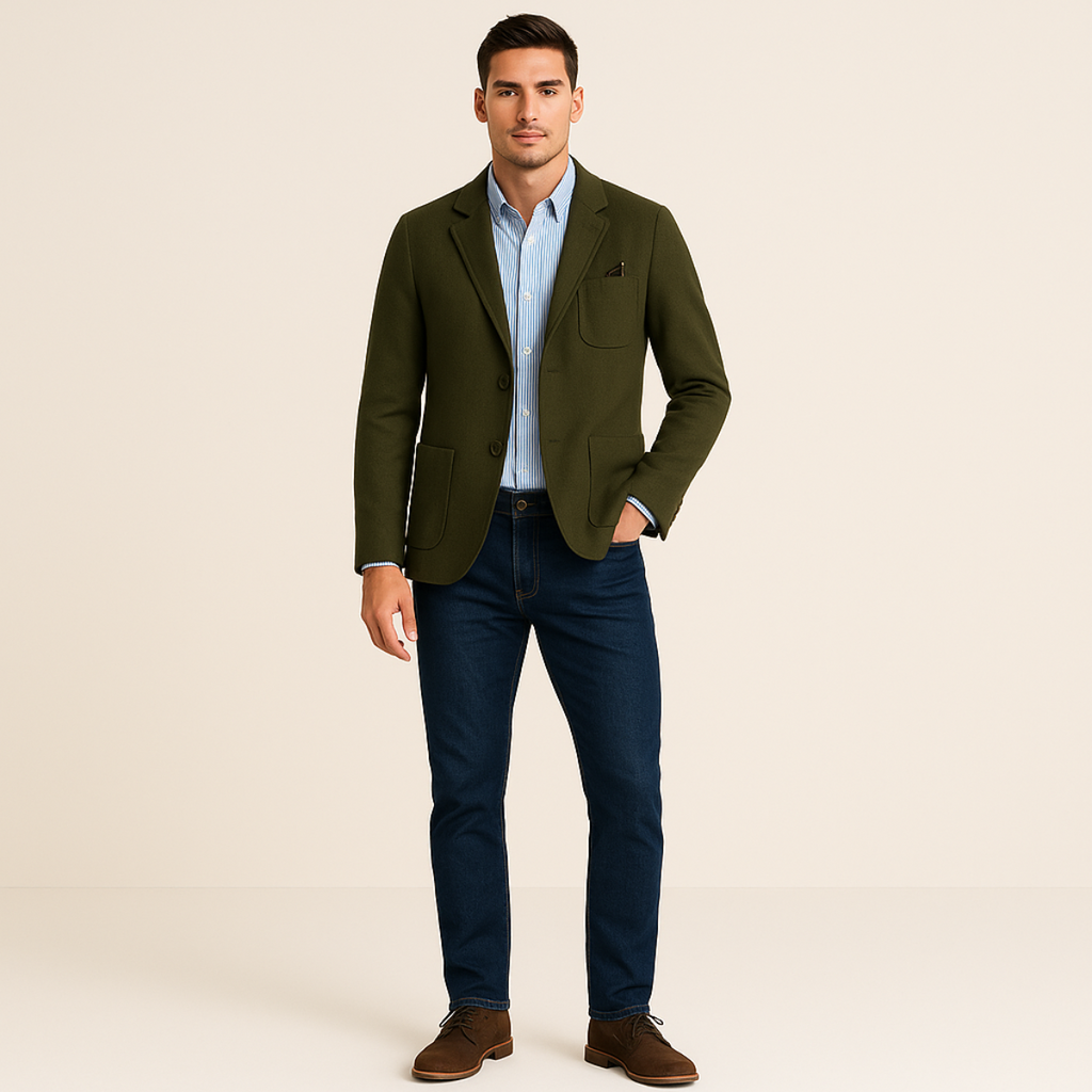 The Oxford Linen Summer Blazer - Wedding Guest Men - Formal Occasions