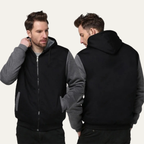 The Taormina Men’s Winter Fleece Line Zip Up Hoodie Jacket