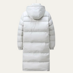 The Westminster Men’s Hooded Longline Black Puffer Coat