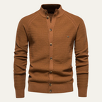 The Caernarfon Casual Button Up Knitted Men's Cardigan