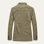 The Reykjavik Men’s Cotton Blazer Style Windbreaker with Pockets