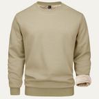 The Bristol Men's Casual and Comfortable Fleece Lined Jumper