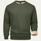 The Bristol Men's Casual and Comfortable Fleece Lined Jumper