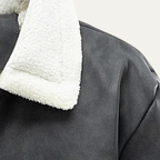 The Venezia Suede Winter Fleece Lined Aviator Men's Jacket