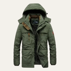 The Procida Men’s Winter Waterproof Parka Jacket with Multiple Pockets