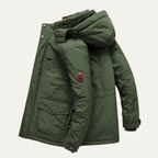 The Procida Men’s Winter Waterproof Parka Jacket with Multiple Pockets