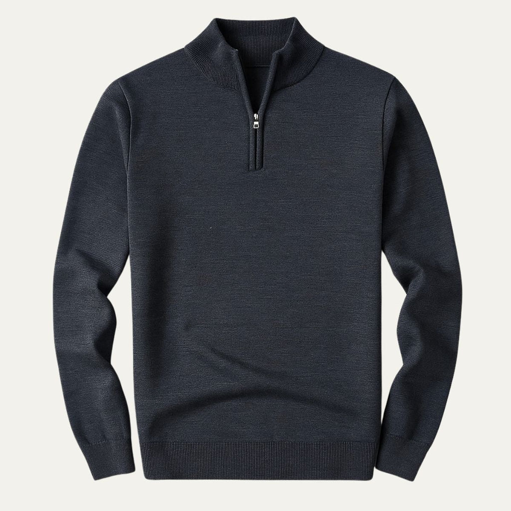 The Warwick Quarter Zip Jumper for Men