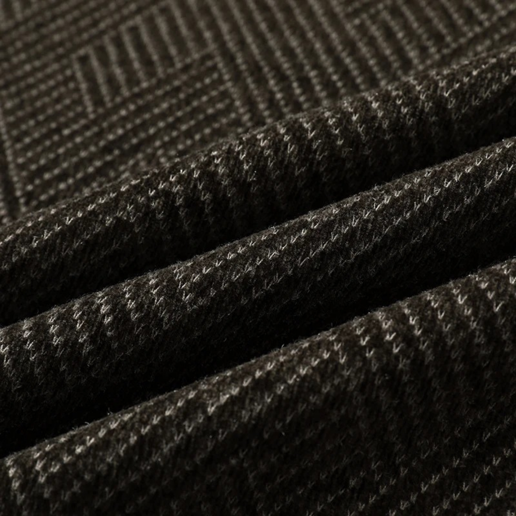 The Swansea Men's Winter Fleece Lined Velvet Jumper