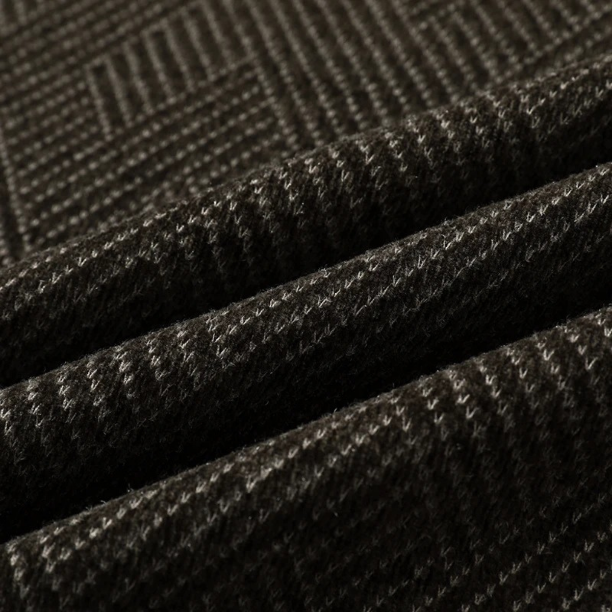 The Swansea Men's Winter Fleece Lined Velvet Jumper