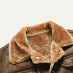 The Wrexham Men's Shearling Vintage Leather Jacket