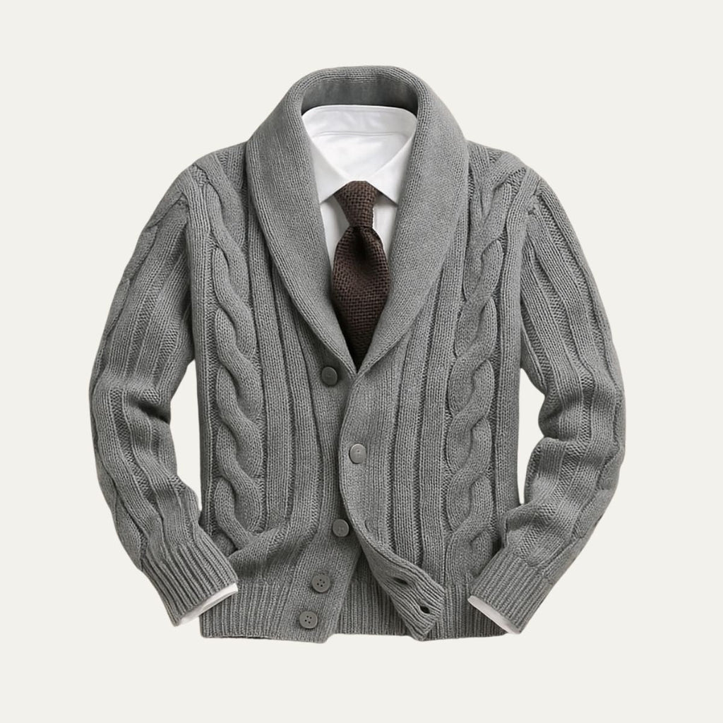The Kensington Knitted Cardigan for Men