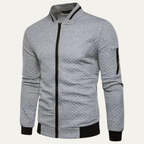 The Appiano Lightweight Zip Up Quilted Bomber Men's Jacket