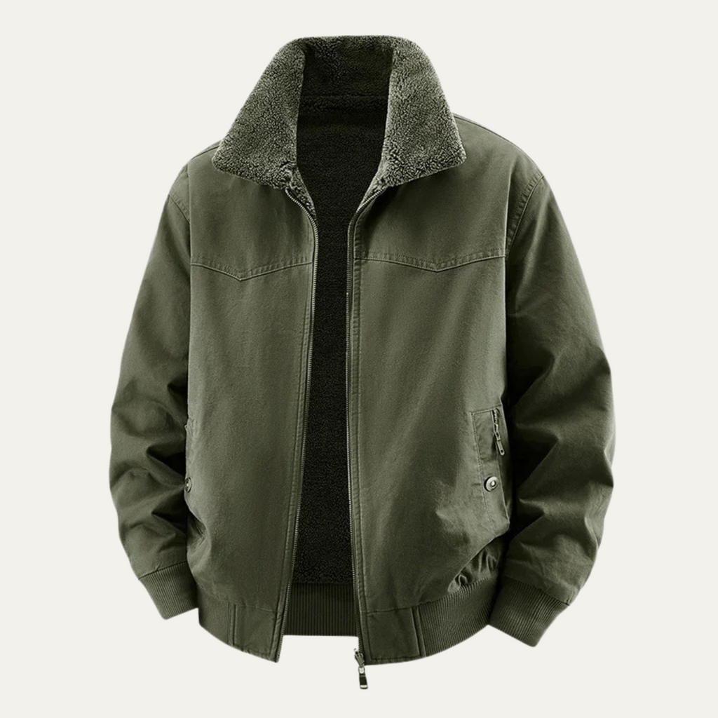 The Cardiff Fleece Lined Reversible Men's Bomber Jacket
