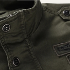 The Capri Men’s Military Collar Stand Cargo Jacket