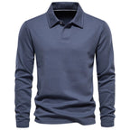 The Porto Long Sleeve Modern Cotton Shirt for Men