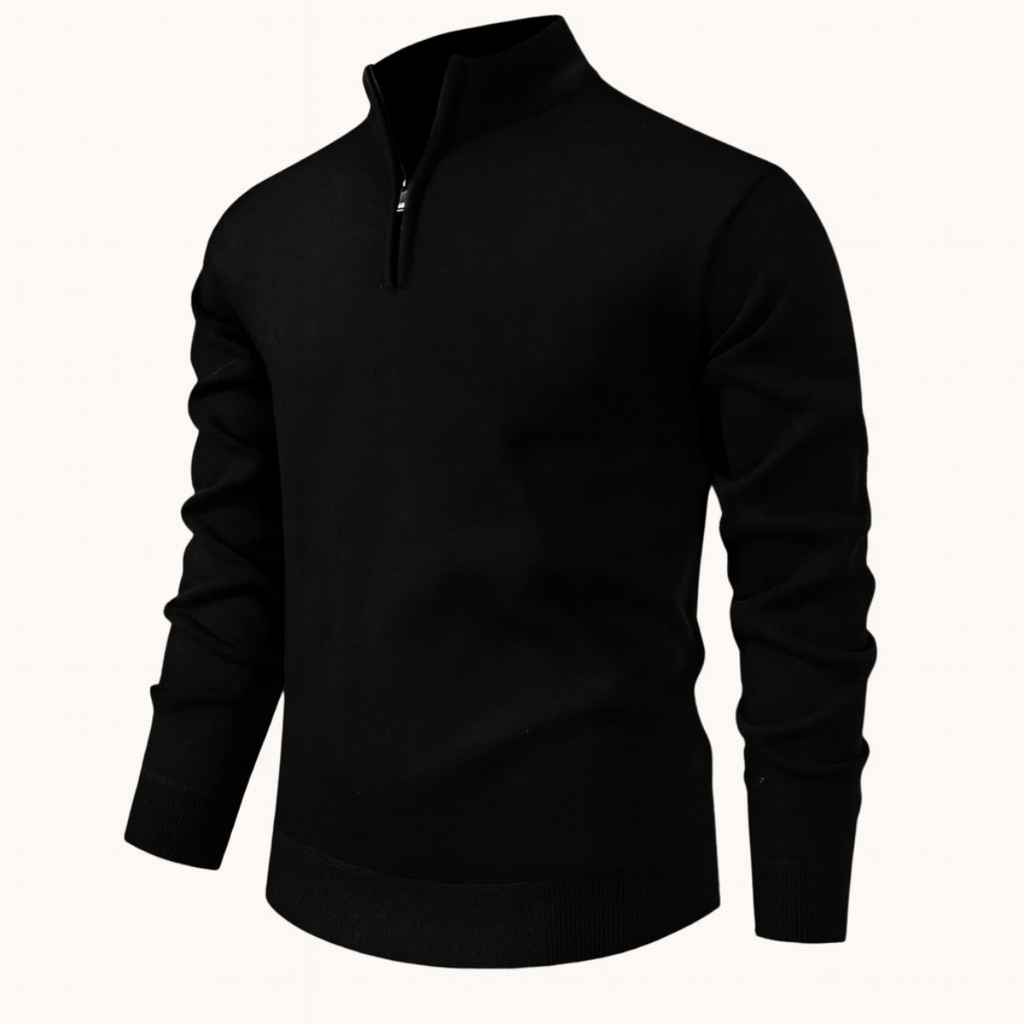 The Warwick Quarter Zip Jumper for Men