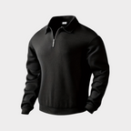 Jacob | Men's Textured Quarter Zip Sweater
