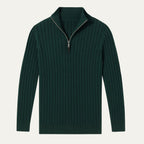 The Oslo Quarter Zip Jumper for Men - Old Money