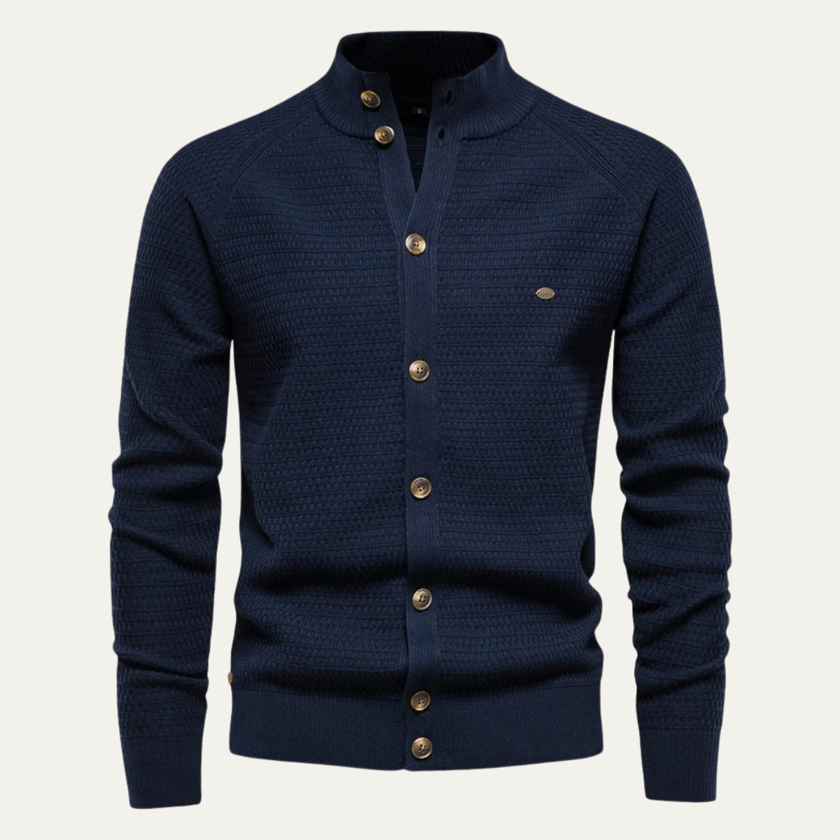 The Caernarfon Casual Button Up Knitted Men's Cardigan