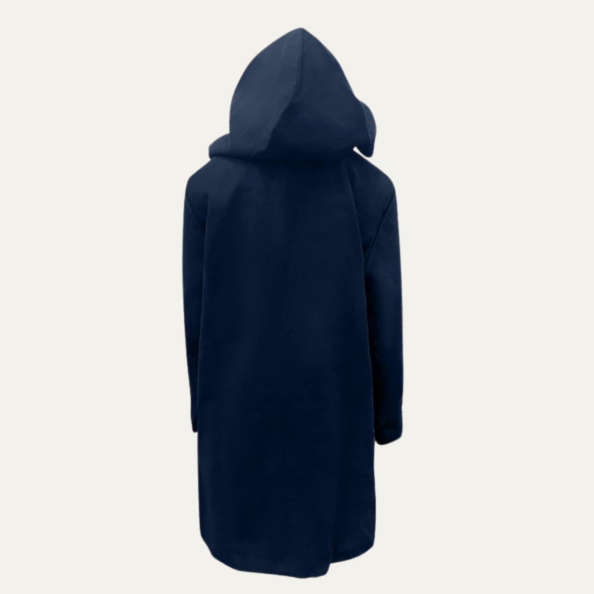 The Durham Warm Winter Navy Blue Wool Duffle Men's Coat