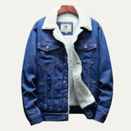 The Kilmarnock Men's Fleece Lined Denim Winter Jacket