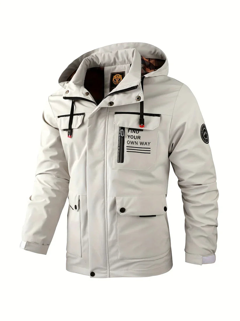 Angelo | Men's Weather-Ready Hooded Winter Jacket
