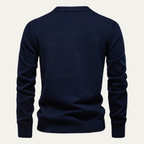 The Dulwich Men's Casual V Neck Button Up Knit Cardigan