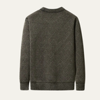 The Swansea Men's Winter Fleece Lined Velvet Jumper