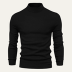 The Caernarfon Men's Slim Fit Turtleneck Casual Jumper