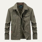 The Ranger Tactical Cargo Jacket for Men — Waterproof & Multi-Pocket Design