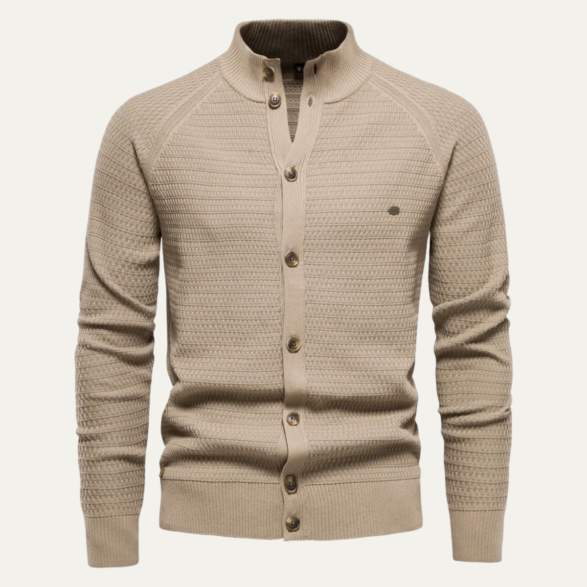 The Caernarfon Casual Button Up Knitted Men's Cardigan