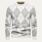 The Ortisei Men’s Soft Fuzzy Warm Knit Jumper