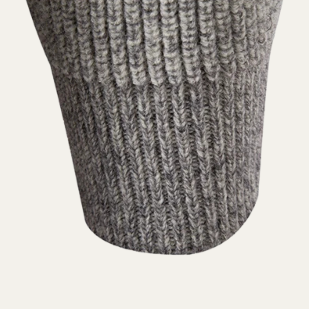 The Asciano Winter Warm Henley Knit Men’s Jumper