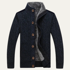 The Cernobbio Thick Knitted Warm Fleece Winter Cardigan