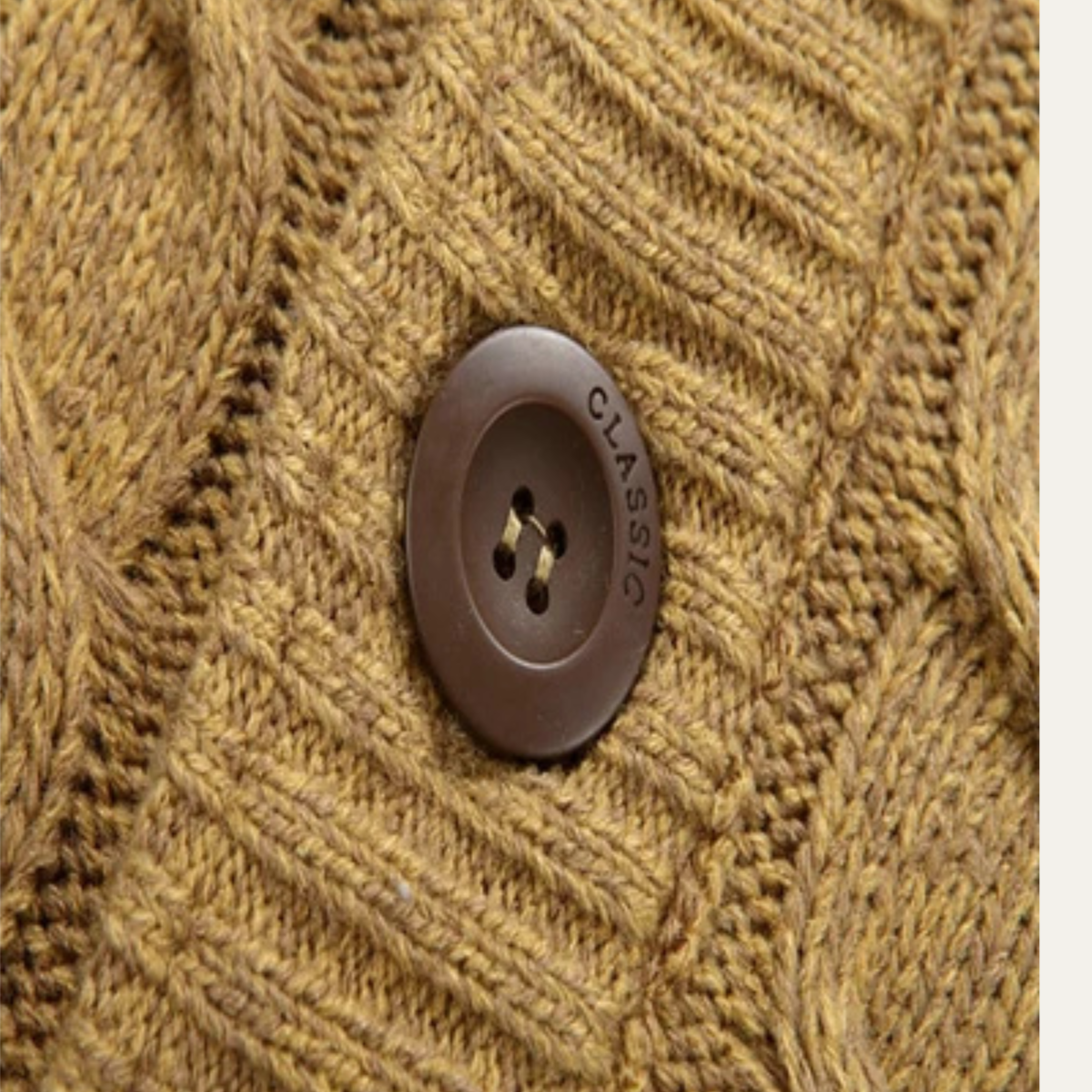 The Cernobbio Thick Knitted Warm Fleece Winter Cardigan