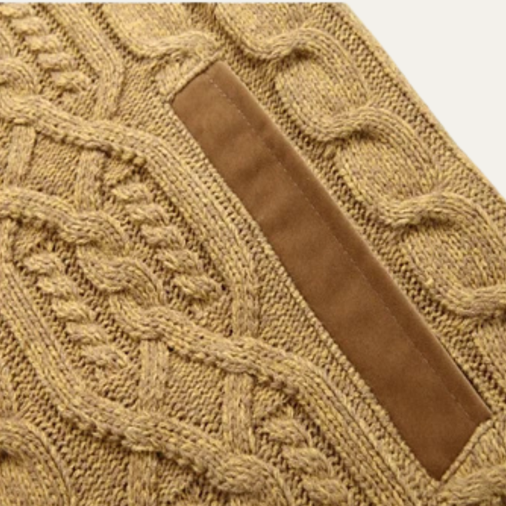 The Cernobbio Thick Knitted Warm Fleece Winter Cardigan